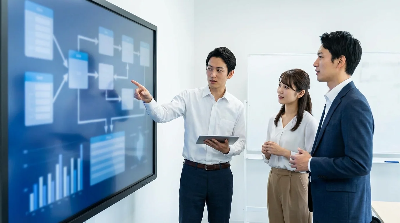 A professional marketing dashboard displaying customer preference data integrated into automated workflows, showing growth charts and engagement metrics, high resolution, no logos, no text.